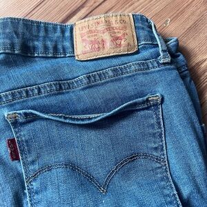 Levi's Women's Medium Blue Straight Leg Jeans